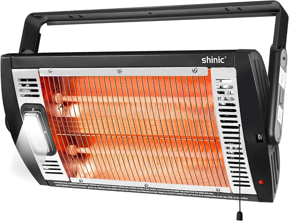 Ceiling-Mounted Quartz Heater
