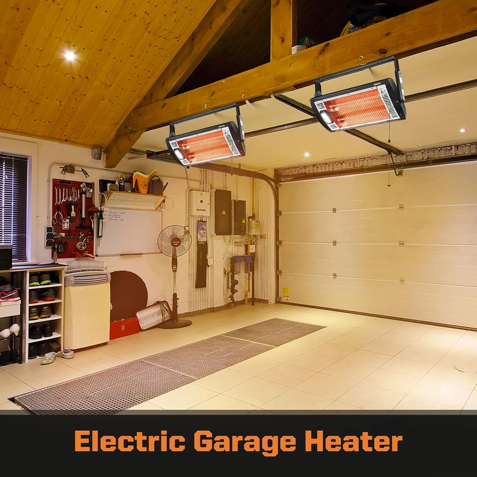 SHINIC Ceiling-Mounted Quartz Heater, product view 5