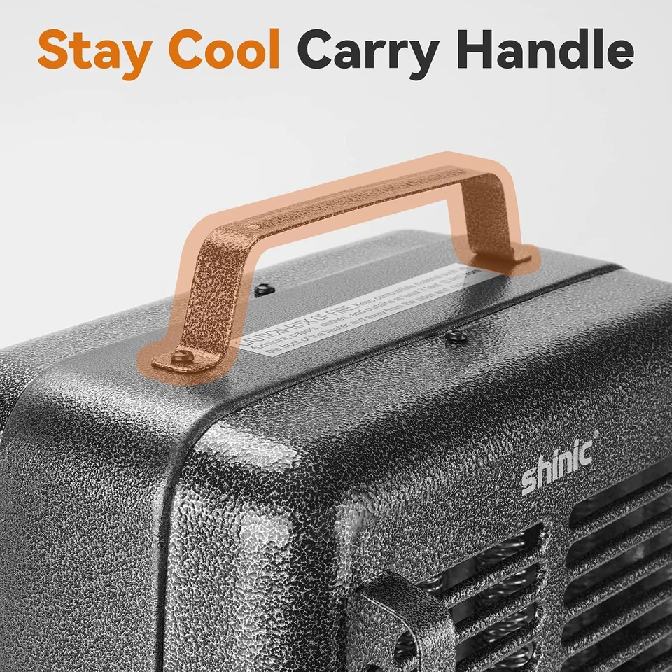 SHINIC Metal Milkhouse Utility Heater, product view 3