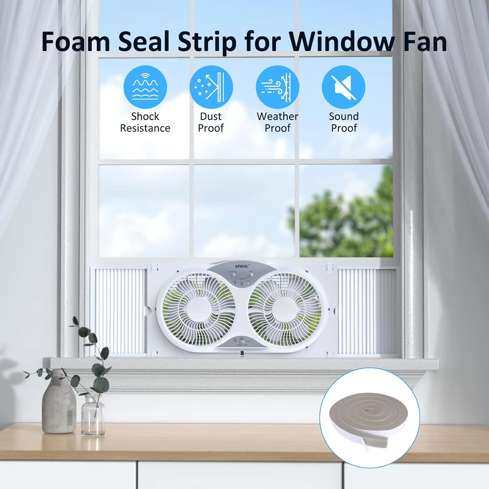 SHINIC Remote Twin Window Fan, product view 8