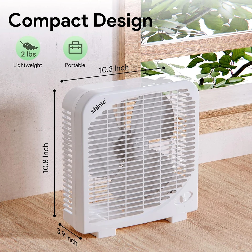 Choose around your daily routine, then confirm the selected fan's dimensions, controls and care instructions.